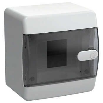 EK UNION Compact Корпус пласт. ЩРН-П-4 IP41 черн. пр. дв.