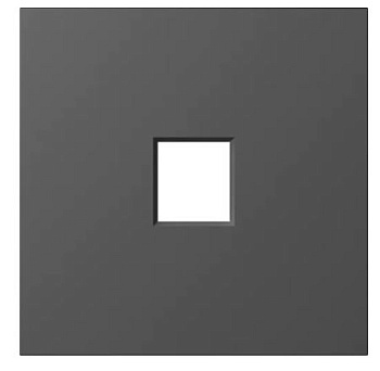 Donel S08 матовый титан накладка 1-я для розеток RJ45,TV,SAT,HDMI, серия DB
