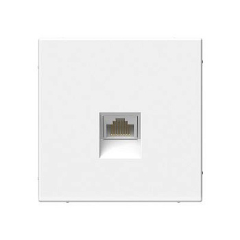 Systeme Electric ArtGallery Розетка компьютерная RJ45 кат.5E механизм бел.
