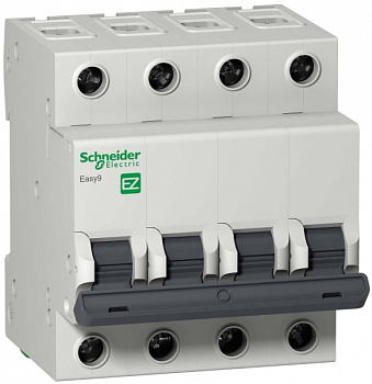 Schneider Electric EASY 9 Автоматический выключатель 4P 50A (C)
