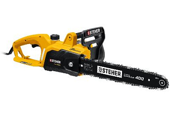 STEHER 2400 Вт, 40 см шина, пила цепная электрическая