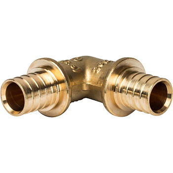 STOUT Угольник  90° 20 для труб из сшитого полиэтилена аксиальный