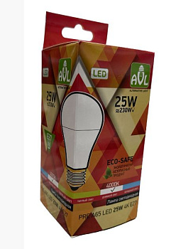 Лампа с/д PRE A65 LED 25W 4K E27 (100)