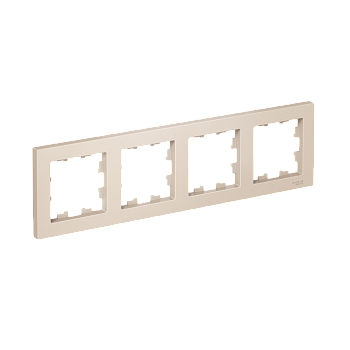 Systeme Electric AtlasDesign Беж Рамка 4-ая, универсальная