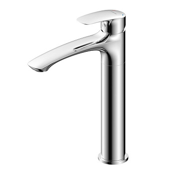 Смеситель для настольного умывальника,глянцевый хром, Rora, Milardo