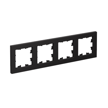 Systeme Electric AtlasDesign Карбон Рамка 4-ая, универсальная