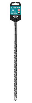 СИБИН 6х260 мм, SDS-plus бур (29312-260-06)