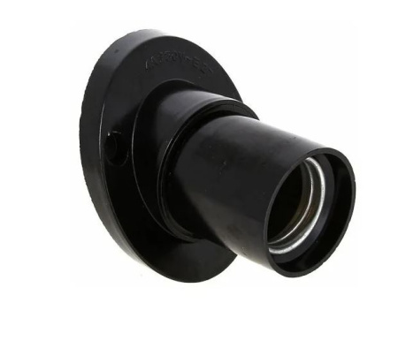 Патрон Е27 угловой настенный карболитовый Пкб27-04-К31 ИЭК (50)