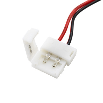 09-02 Коннектор для подключения ленты 10мм (5050 моно, 2835), провод 150мм												