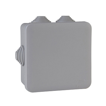Systeme Electric Коробка распределительная открытой установки 100X100X50, , 6 сальников IP55