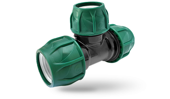 Тройник ПНД "POELSAN" (32х25х32)