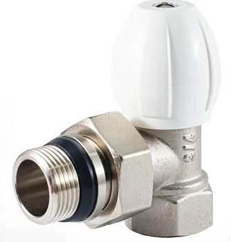 Вентиль радиатор угловой 3/4* Конус -затвор  PF