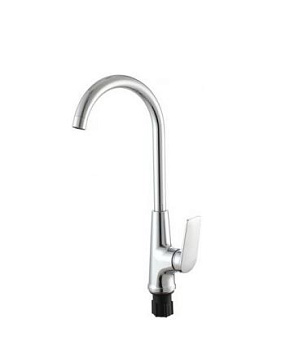 PLA-4102 Смеситель для кухни, материал корпуса ABS Пластик, цвет Хром (16) (ZEGOR)