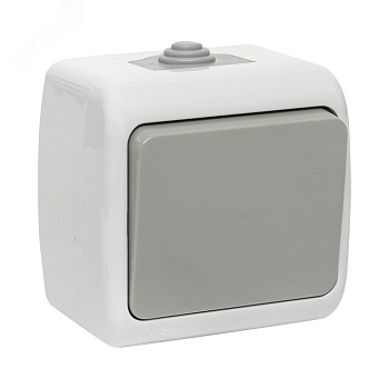 EKF PROxima Мурманск Выключатель 1 -клавишный 10А IP54 серый