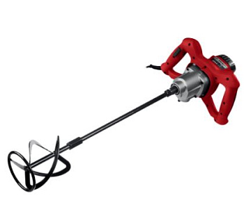 Миксер ЗУБР МР-1600-2 строительный, 2-скоростной, 1600 Вт, 26.7 Нм, 0-390 / 0-550 об/мин, М14 патрон