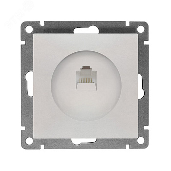 Розетка компьютерная жемчуг Афина