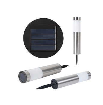 Светильник на солнечной батарее 1 Вт. Цилиндр