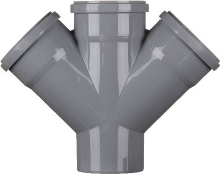 Крестовина канализационная Россия 45